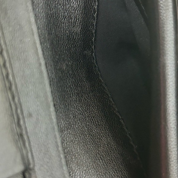 Dior Black Embossed Women's Wallet with/Bag Approx. 5 x 4 (wallet). - Picture 12 of 15